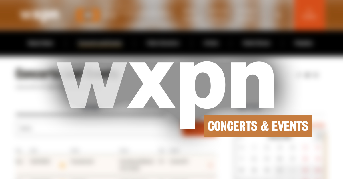 Concerts and Shows in Philadelphia and Beyond WXPN Vinyl At Heart